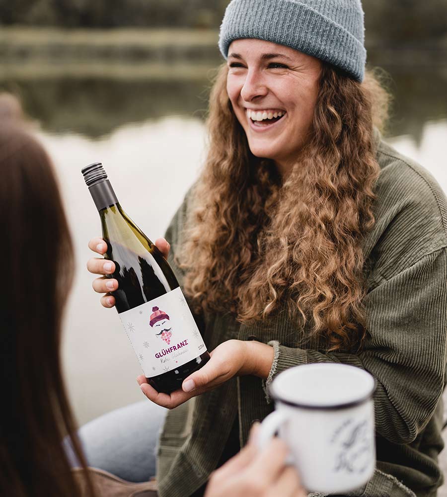 Glühfranz roter Glühwein