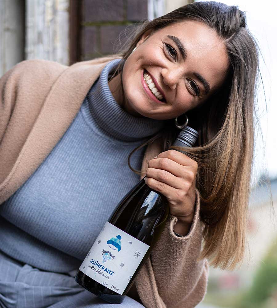 Glühfranz weißer Glühwein