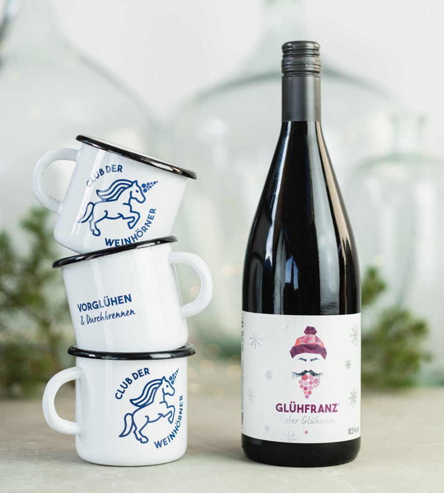 Glühfranz roter Glühwein