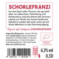 Schorlefranzi Bio-Roséschorle